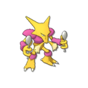 Alakazam Shiny sprite from Ultra Sun & Ultra Moon