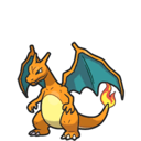 Charizard sprite from Scarlet & Violet