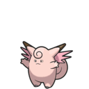 Clefable sprite from Scarlet & Violet