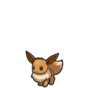 Eevee sprite from Scarlet & Violet