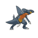 Garchomp Shiny sprite from Ultra Sun & Ultra Moon