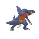 Garchomp sprite from Ultra Sun & Ultra Moon