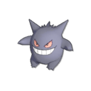 Gengar Shiny sprite from Ultra Sun & Ultra Moon