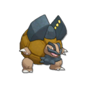 Golem Shiny sprite from Ultra Sun & Ultra Moon