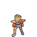 Hitmonchan sprite from Scarlet & Violet