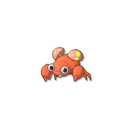 Paras Shiny sprite from Ultra Sun & Ultra Moon