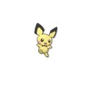 Pichu sprite from Ultra Sun & Ultra Moon