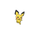 Pichu Shiny sprite from Ultra Sun & Ultra Moon