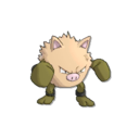 Primeape Shiny sprite from Ultra Sun & Ultra Moon