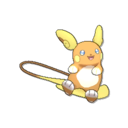 Raichu sprite from Ultra Sun & Ultra Moon