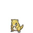 Sandshrew sprite from Scarlet & Violet