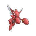 Scizor sprite from Ultra Sun & Ultra Moon