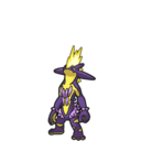 Toxtricity sprite from Scarlet & Violet