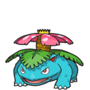 Venusaur sprite from Scarlet & Violet